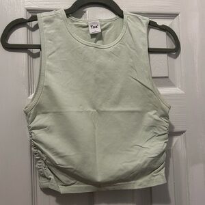 Aritzia TNA cinch tank top Mint